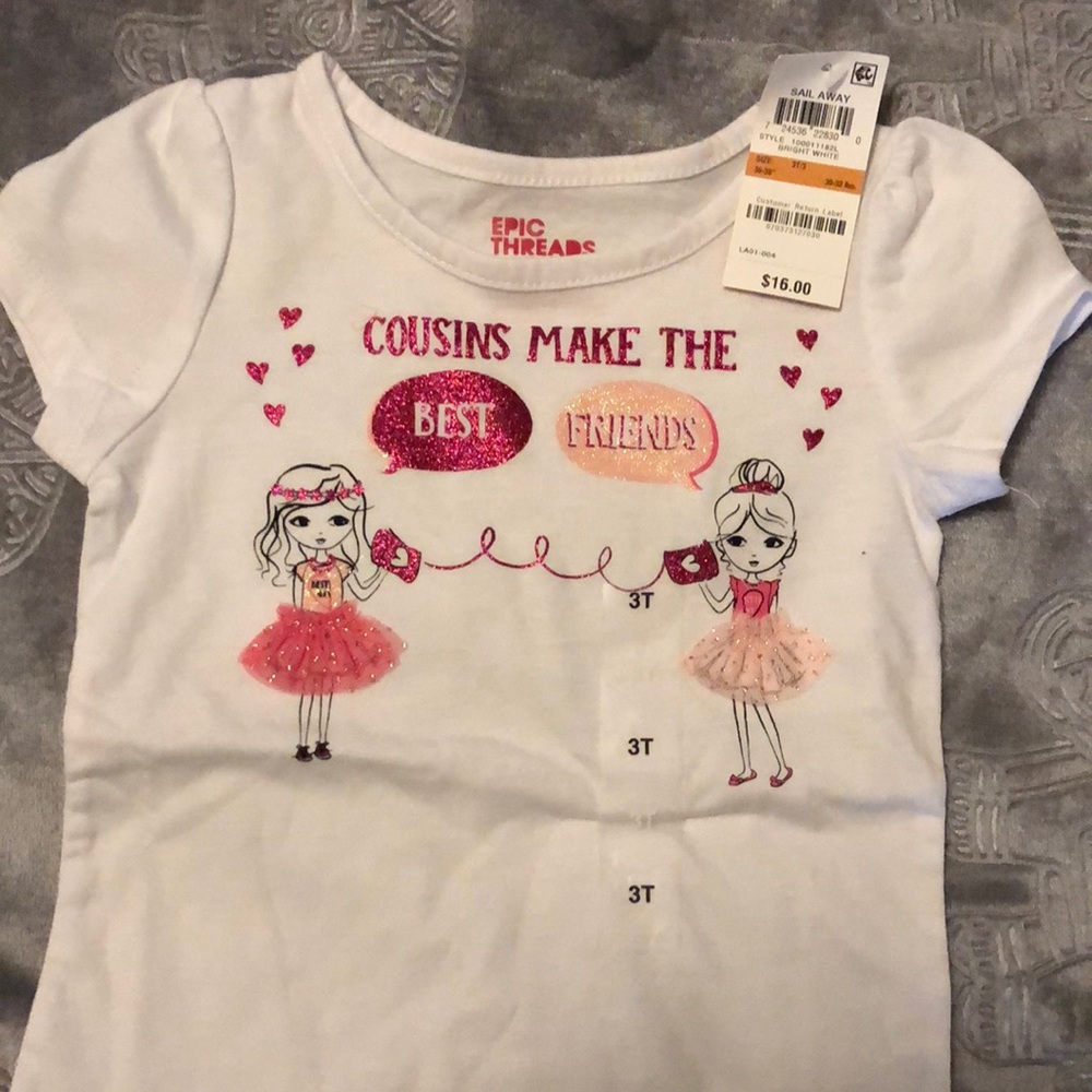 NWT 3T T-shirt